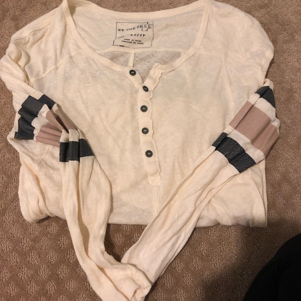 free people henley tee